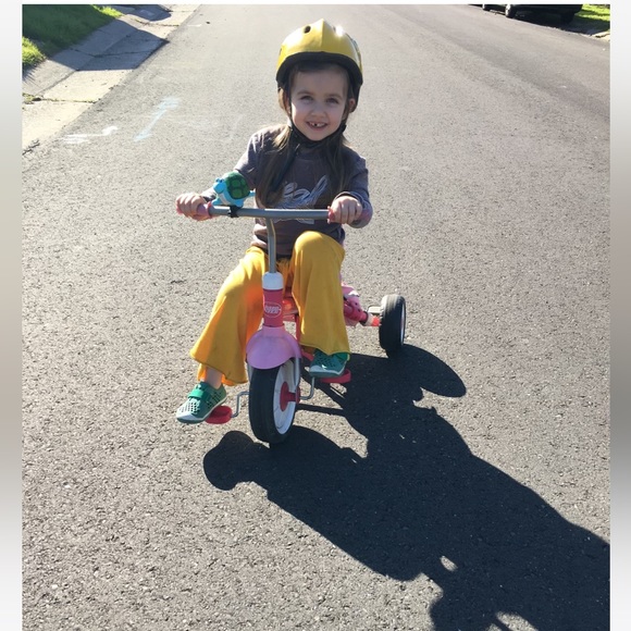 Cute yellow “sweat”-pants, size S - Picture 2 of 7